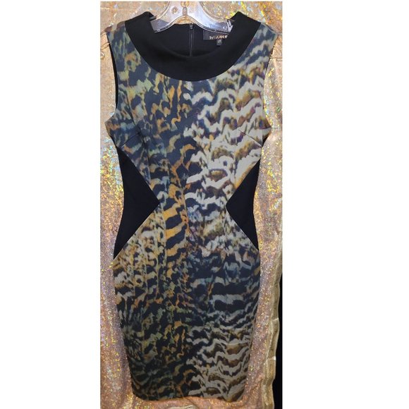 Lucian Matis 2013 runway body con animal print dress - Picture 3 of 9